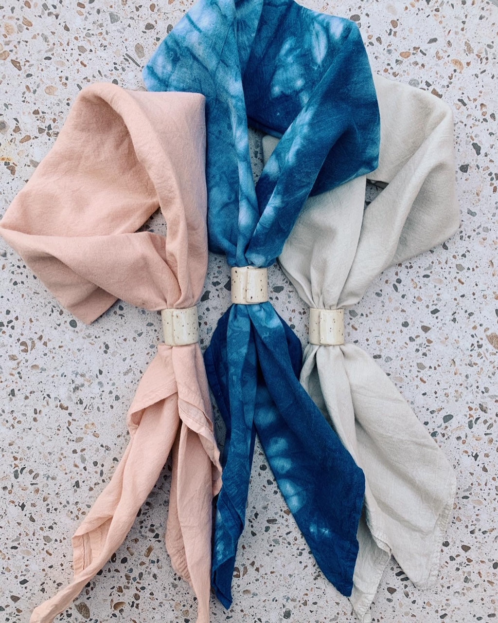 RAMBLN MADE ceramic necktie holder